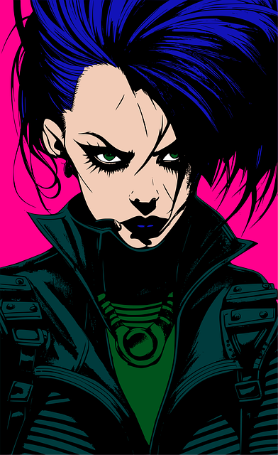 Free ai generated woman angry vector