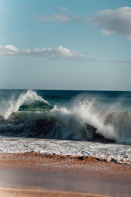 Portugal, Ondas, Praia, Horizonte