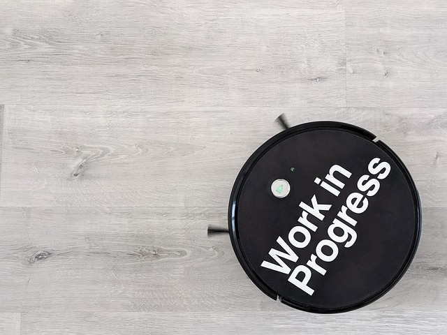 Vacuüm, Slim, Robot, Werk In Uitvoering