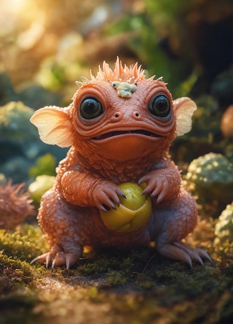 Download free HD stock image of Ai Generated Creature Free ai generated creature nature illustration