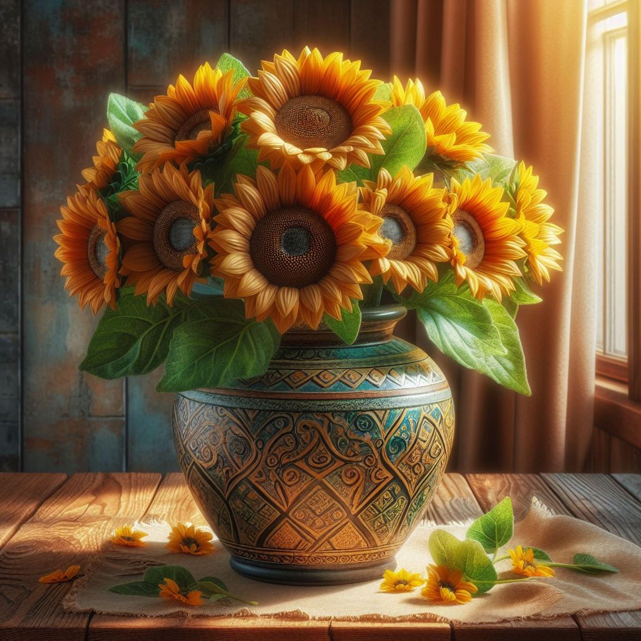 Ai产生的 向日葵 花朵 - Pixabay上的免费图片 - Pixabay