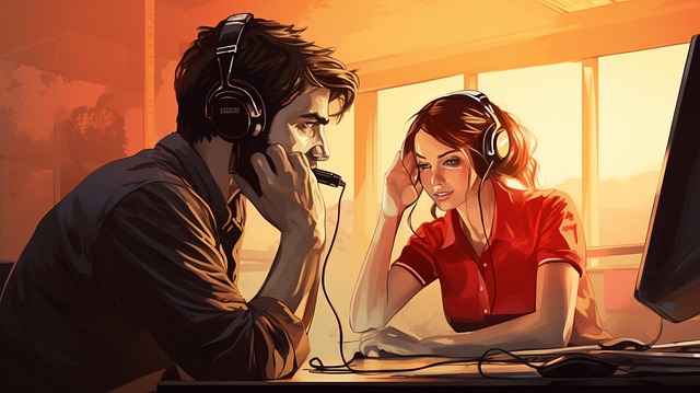 Free Ai Generated Couple illustration and picture