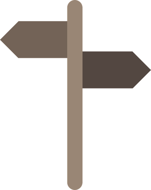 Free signpost sign crossroad vector