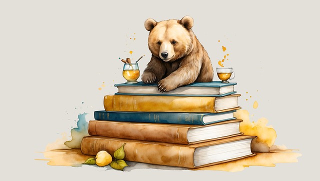 Free Bear Alphabet illustration and picture