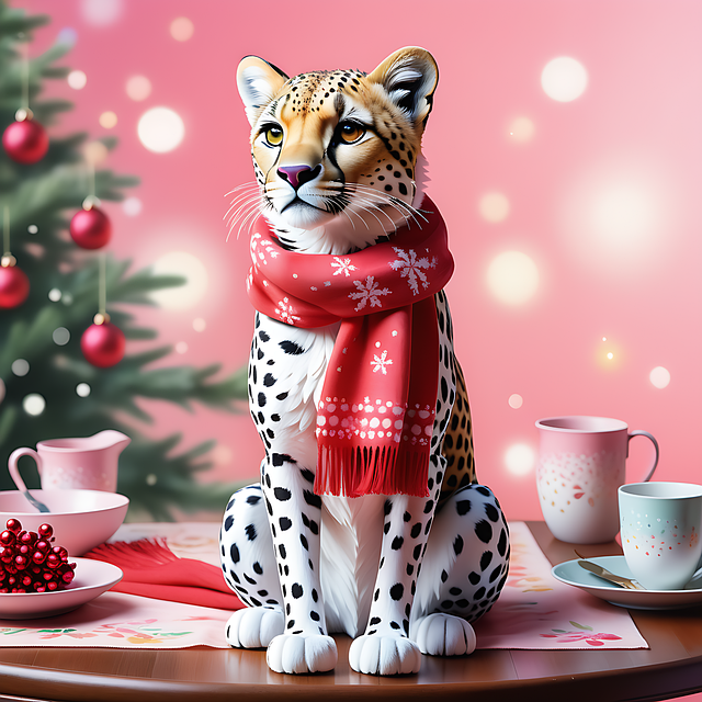 Ai Genereret, Gepard, Jul, Vinter