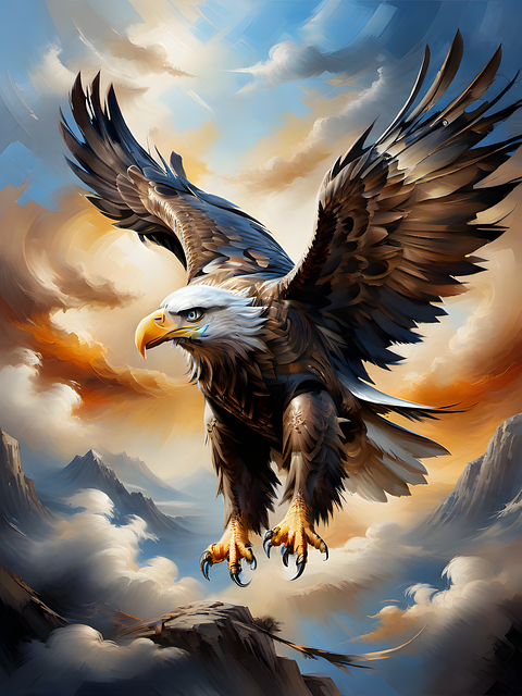 Ai Generiert, Weißkopfseeadler, Adler
