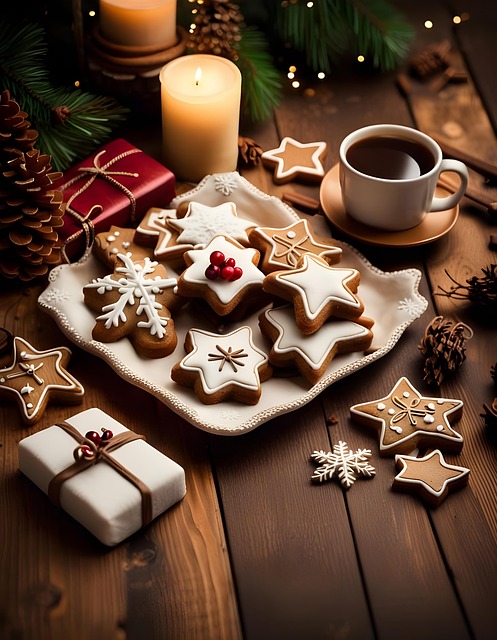 Decoración, Vela, Navidad, Fiesta