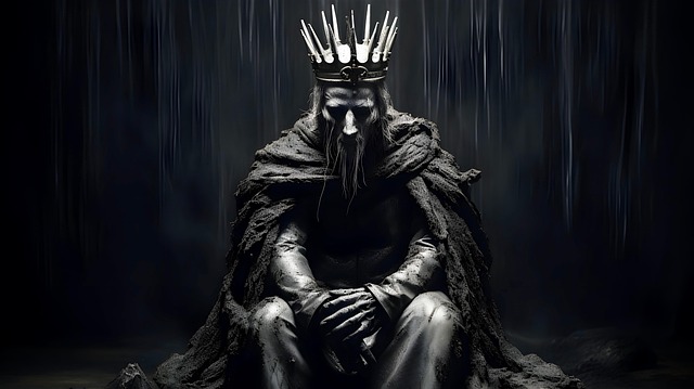 Free ai generated man king illustration