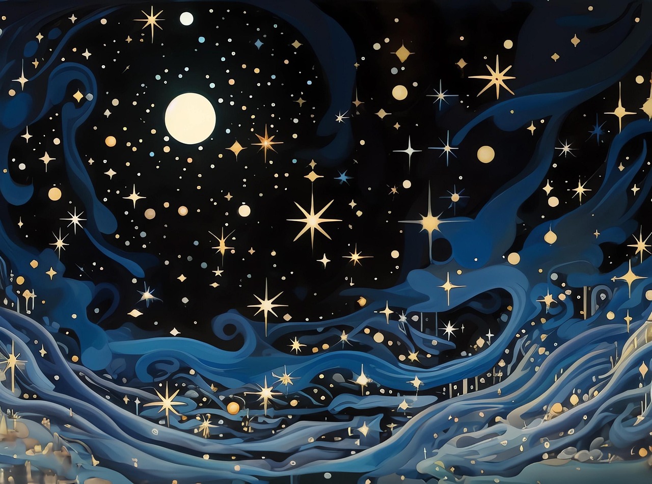 Download Ai Generated Night Stars Royalty-Free Stock Illustration Image ...