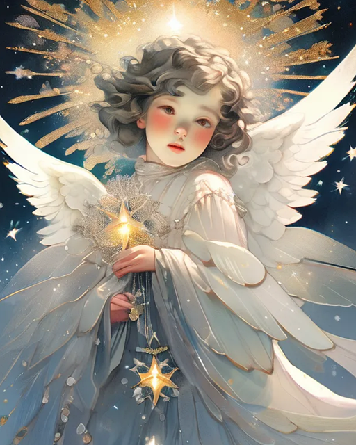 Free Ai Generated Angel illustration and picture