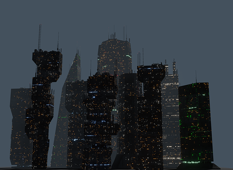 Toekomst, Stad, Sciencefiction