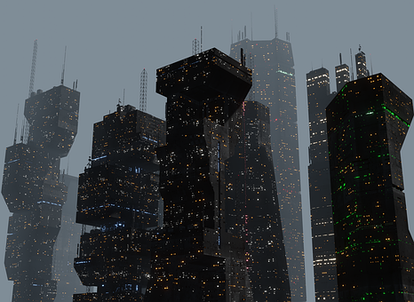 Toekomst, Stad, Sciencefiction
