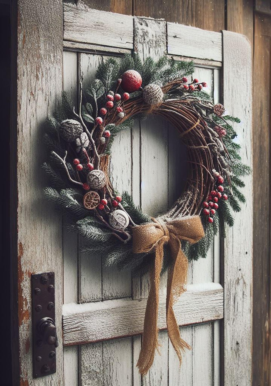 Download Ai Generated Christmas Wreath Christmas Season Royalty-Free ...