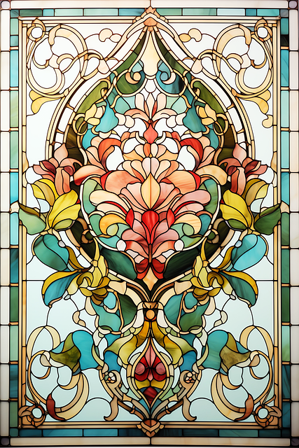 Download free HD stock image of Ai Generated Stained Glass Free ai generated stained glass window illustration
