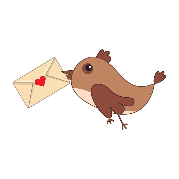 Download Letter, Mail, Bird. RoyaltyFree Vector Graphic Pixabay