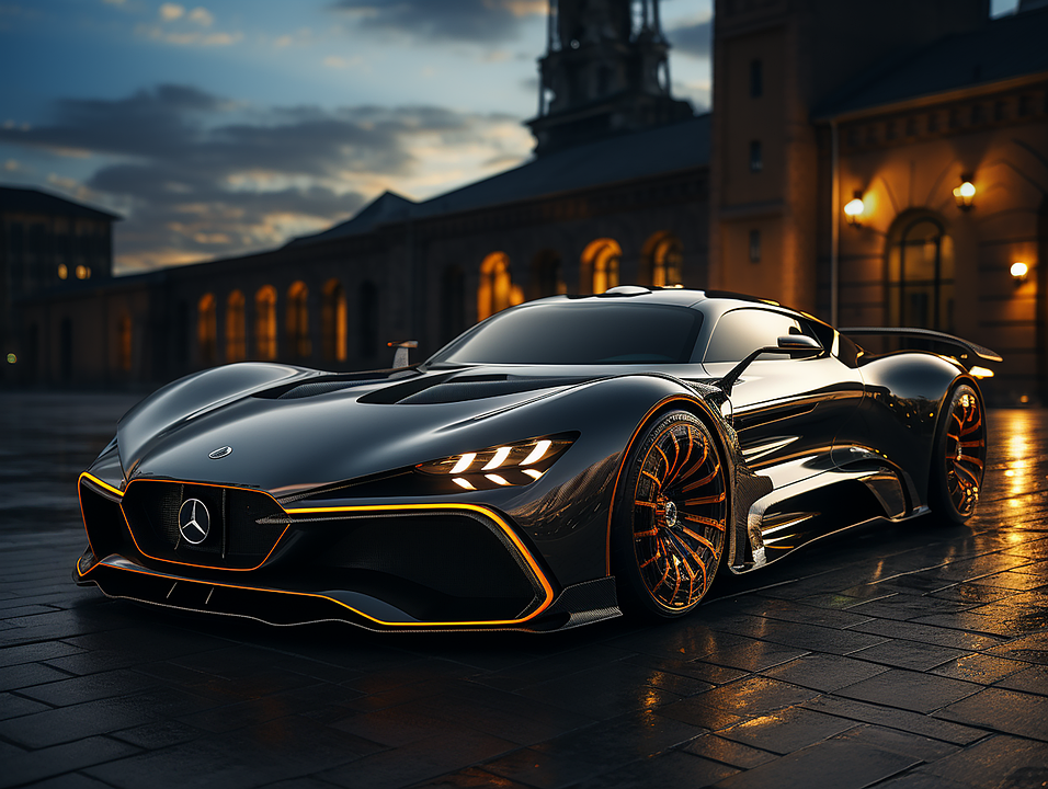 Download Ai Generated, Mercedes, Luxury. Royalty-Free Stock ...