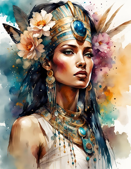 Download free HD stock image of Ai Generated Woman Free ai generated woman queen illustration