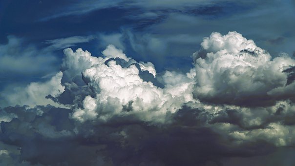 Nuvens, Querida, Nuvens Cumulus, Chuva