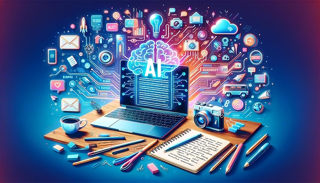 Free Ai Writing Service Blog Writing illustration and picture