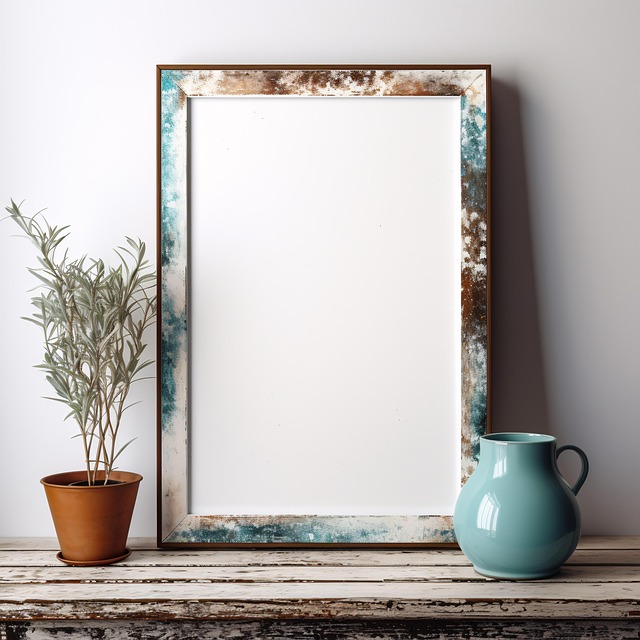Free ai generated picture frame frame illustration