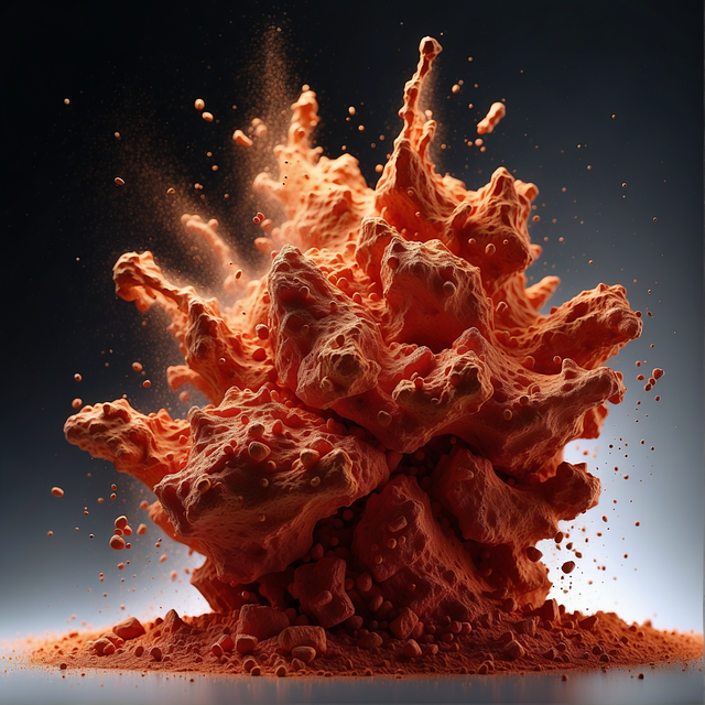 Free ai generated dust powder illustration