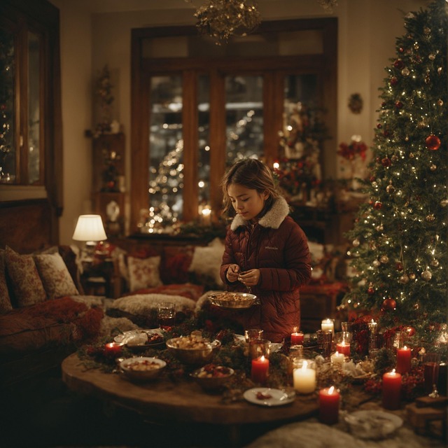 Ai Generiert, Weihnachten, Mädchen