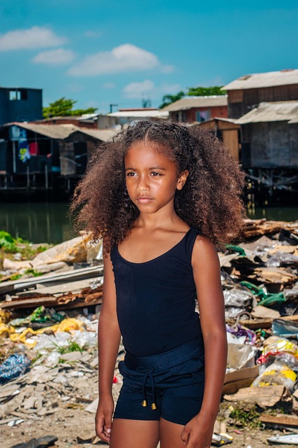 Free Kid Shanty Town photo and picture