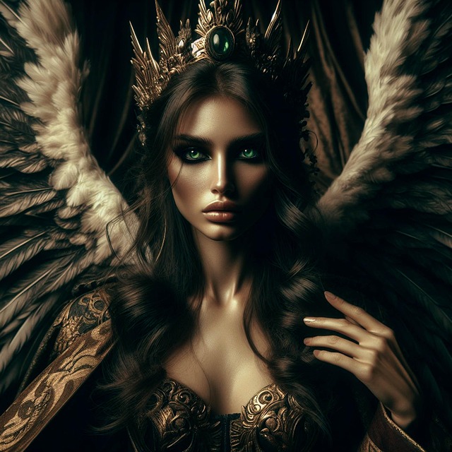 Free ai generated realistic portrait illustration