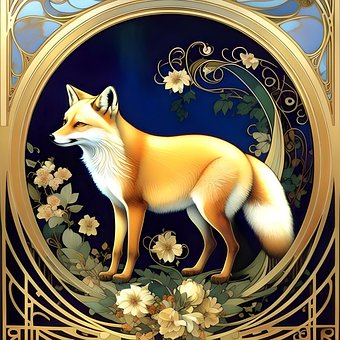 Free Fox Animal illustration and picture