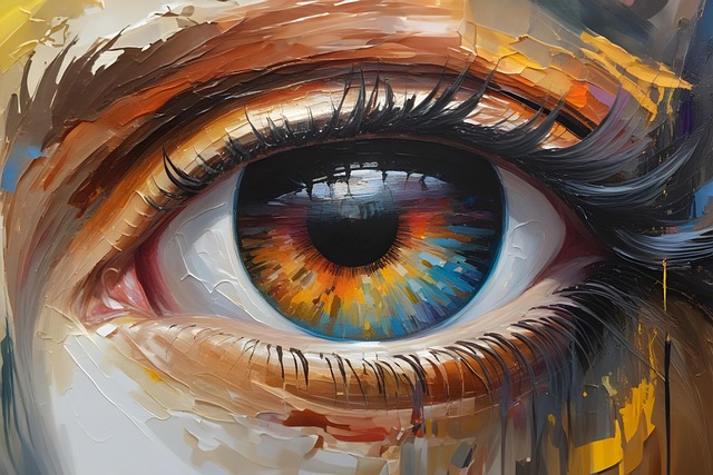 Free painting eye beautiful illustration