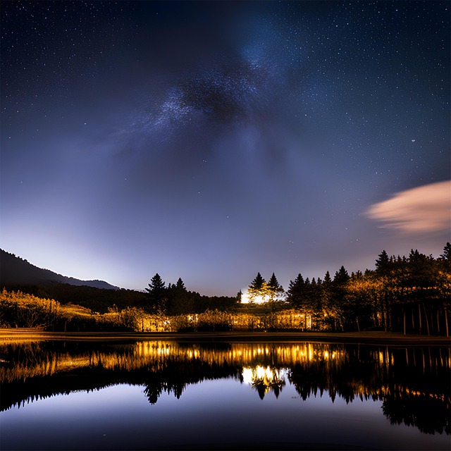 Noche, Cielo, Estrellas, Centelleo