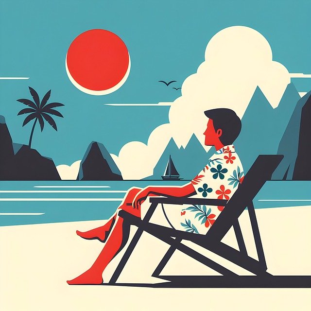 Free tour travel forest illustration