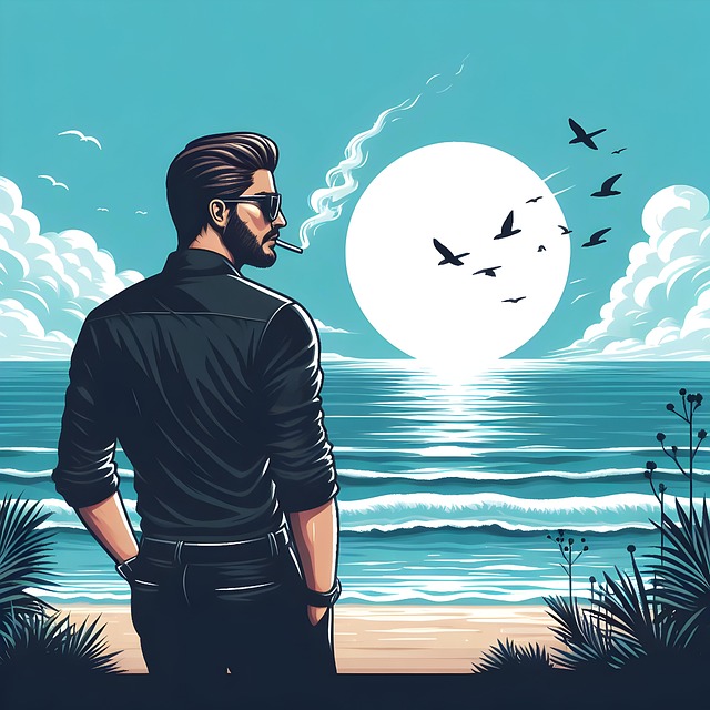 Free heartbreak tour travel illustration