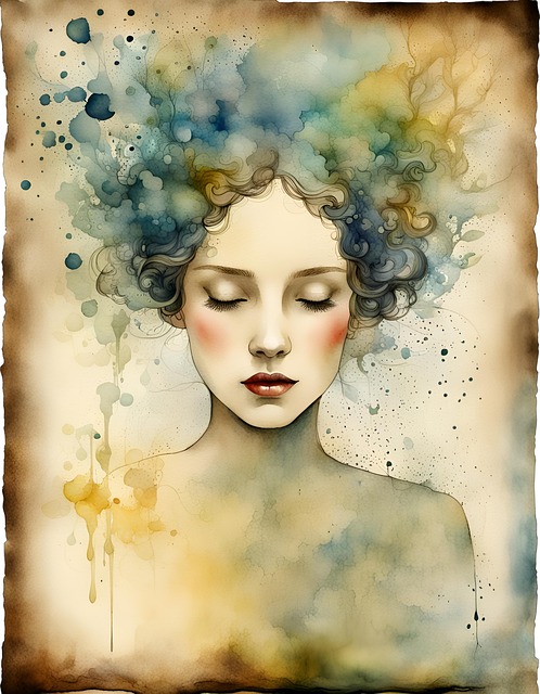 Download free HD stock image of Look Plate Free look plate woman illustration