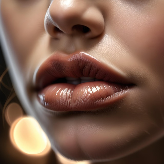 Free ai generated woman lips illustration