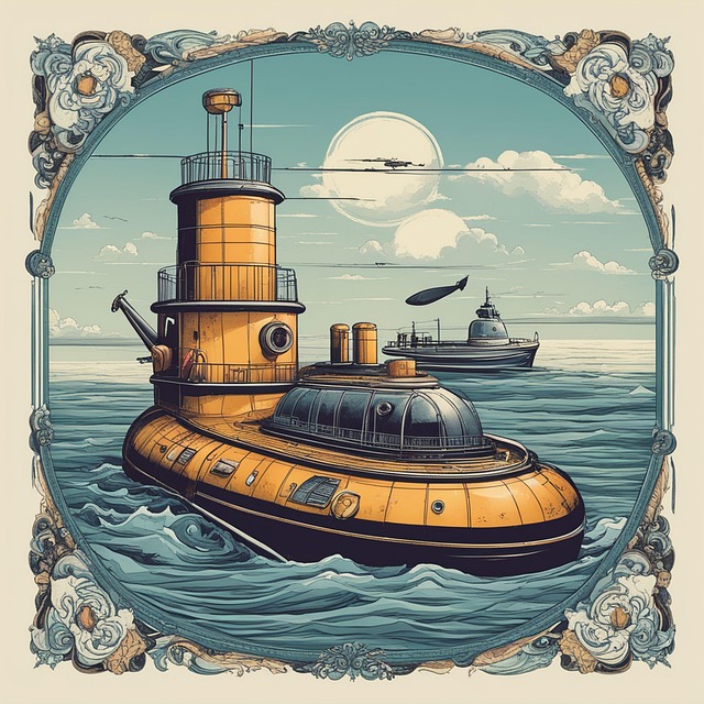Free ai generated ship nature illustration