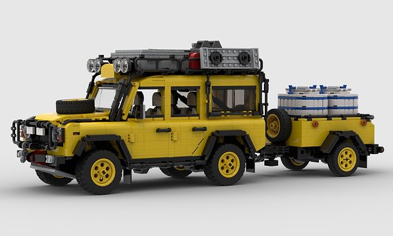 Lego, Suv, Offroad, 4 X 4, Lastebil