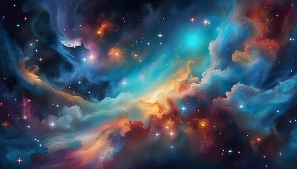 Ai Generado, Espacio, Fantasía, Luz