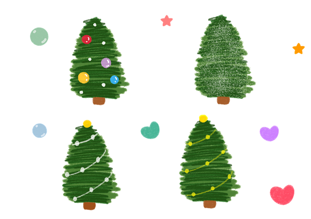 Free Christmas Tree Christmas illustration and picture