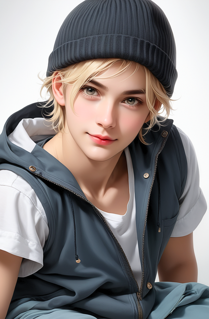 Free ai generated man young illustration