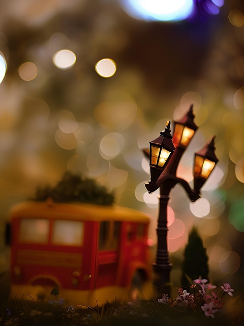Free ai generated lantern miniature illustration