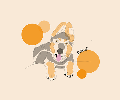 Free Dog Animal illustration and picture