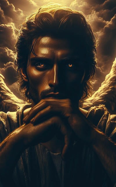 Free ai generated angel man illustration
