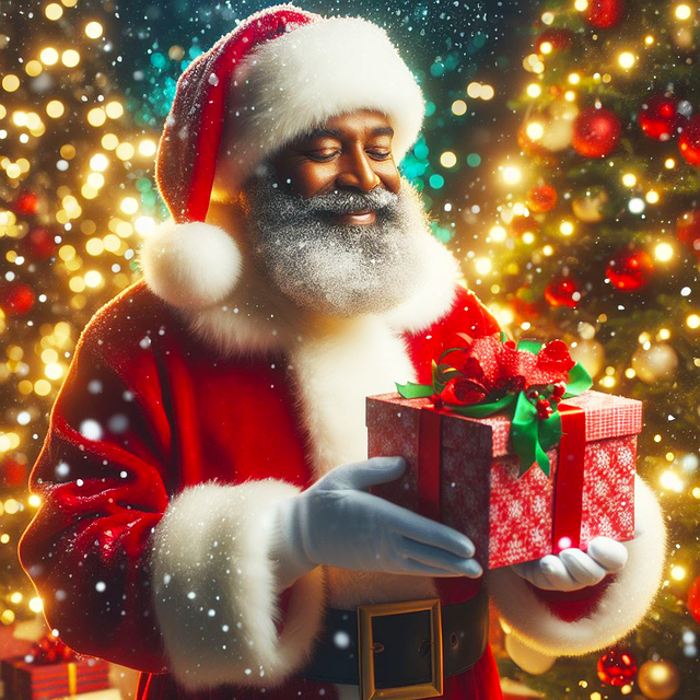 Jul, Julemanden, Vinter, Sne, Kold, Is