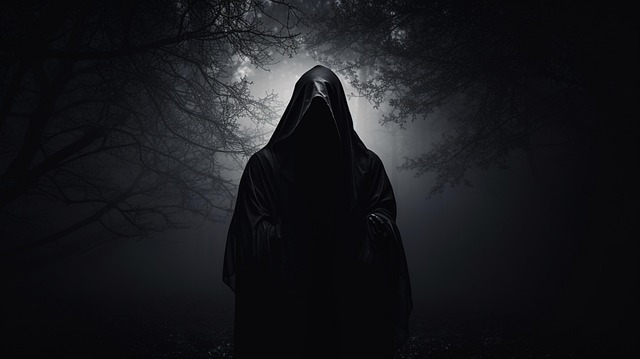 Free Devil In Dark Without Shadow Evil illustration and picture