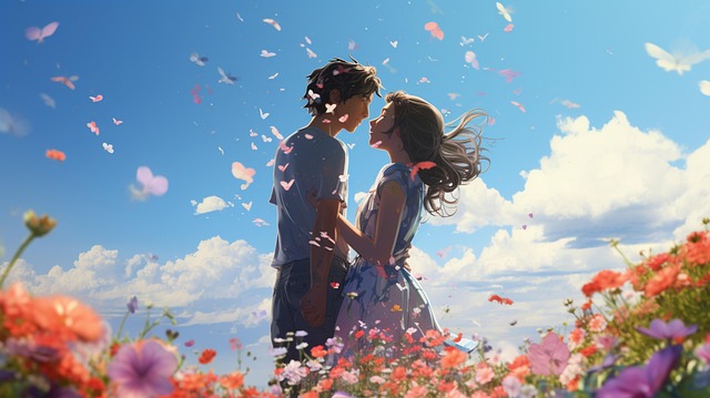 Free Love Couple illustration and picture