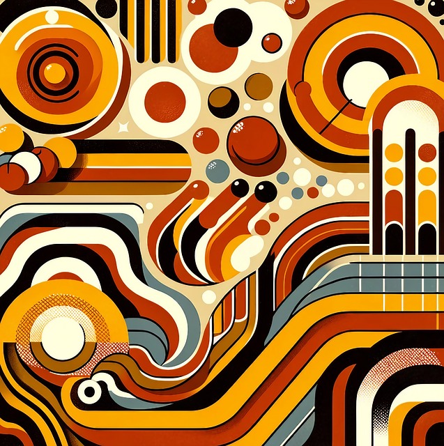 Retro, Kreativ, Kunstprint, Dekor, Kunst
