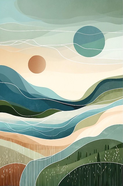 Ai Generiert, Hügel, Digitale Kunst