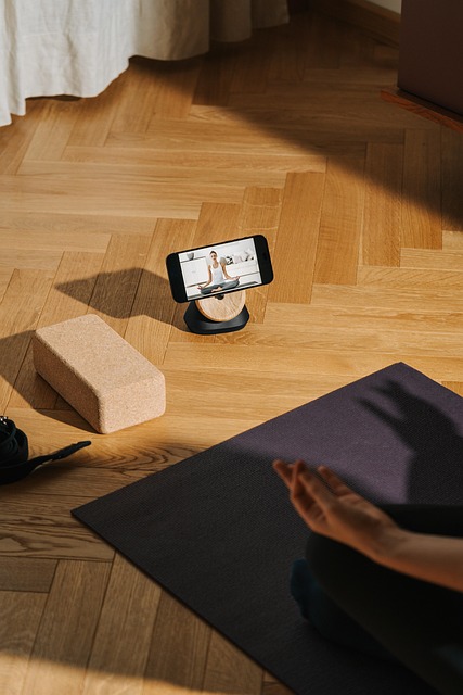 Yoga, Telefon, Holde Øje, Video, Etage