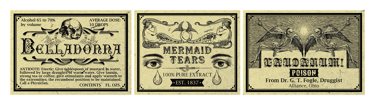 Free Labels Vintage illustration and picture